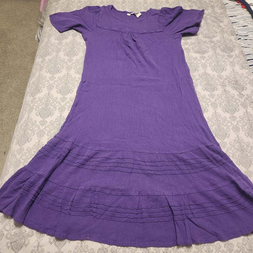 Vintage house dress Purple Dress Size L